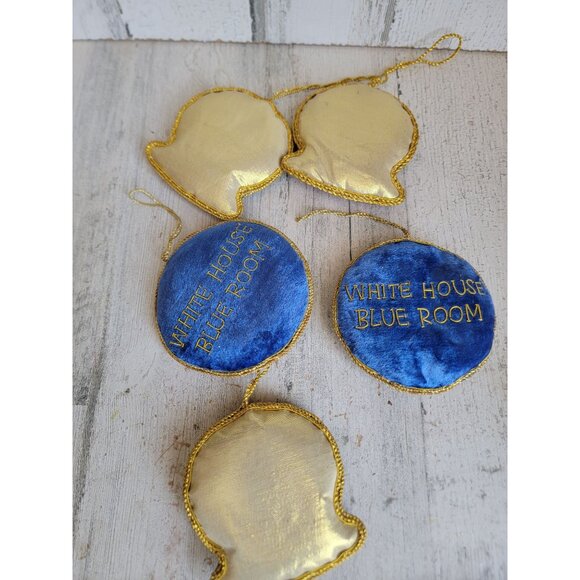 White‎ house beaded ornament Patriotic DC American Xmas set - Picture 5 of 5